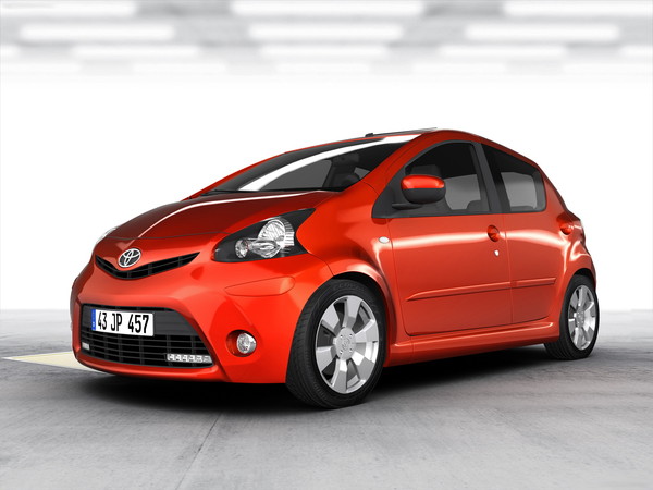 max toyota car - Toyota Aygo (2013) by Swan3DStudios